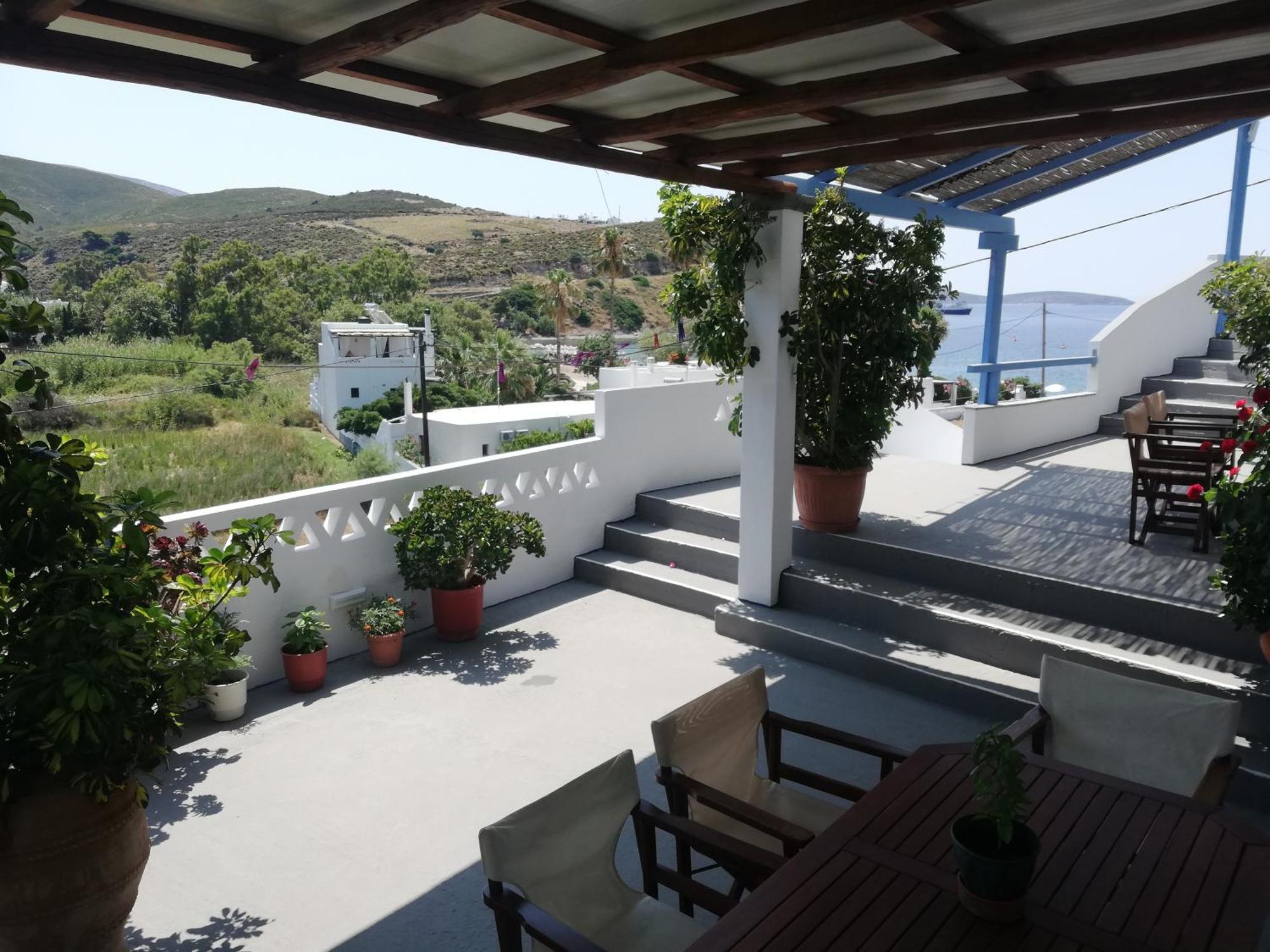 Blue House Aparthotel Acherounes Exterior foto