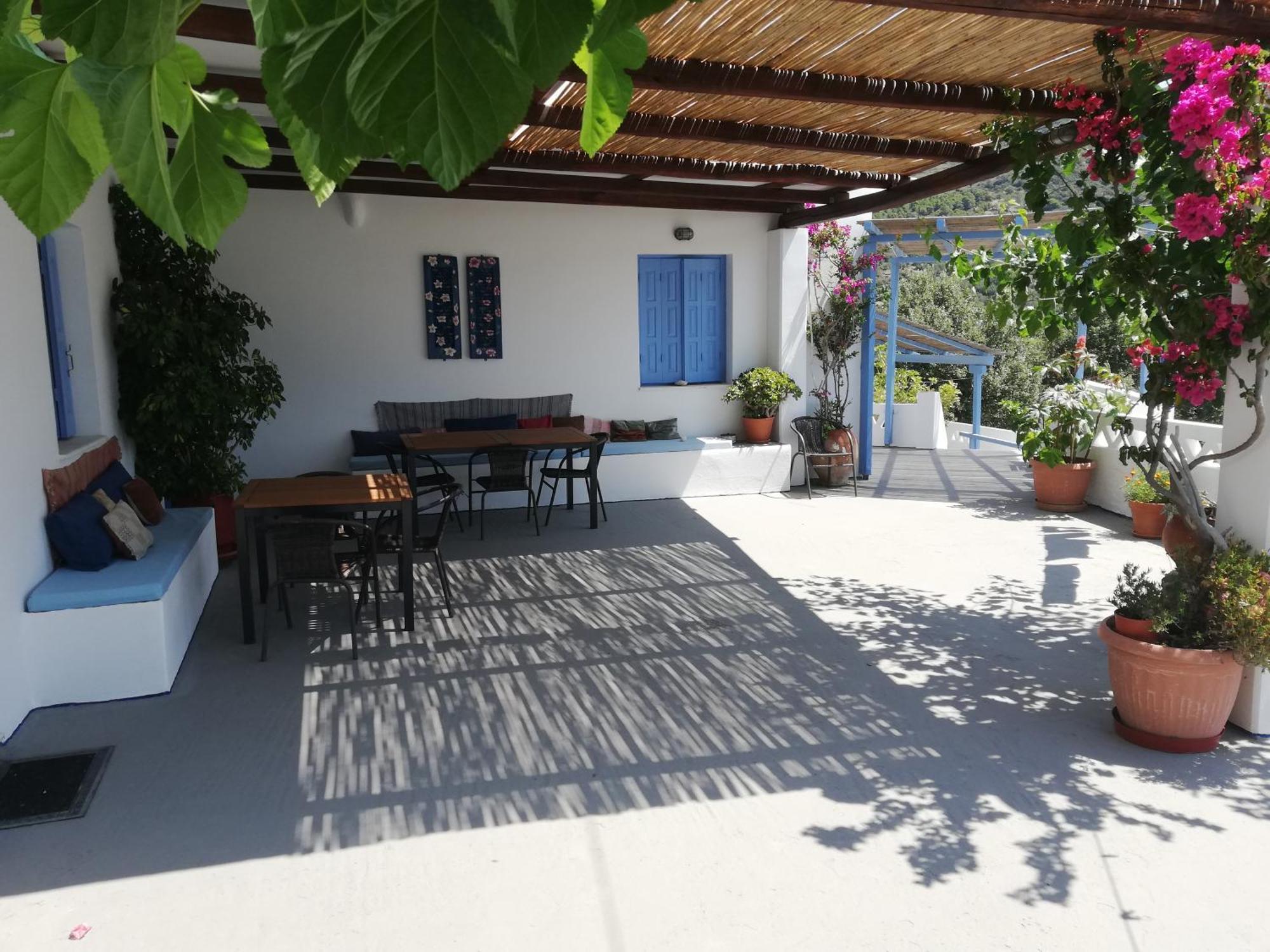 Blue House Aparthotel Acherounes Exterior foto