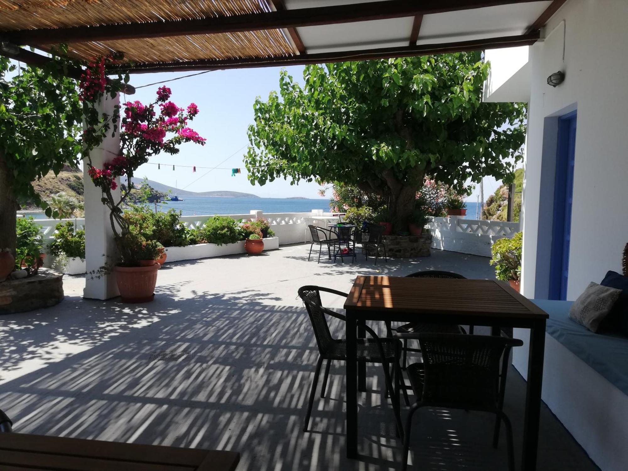 Blue House Aparthotel Acherounes Exterior foto